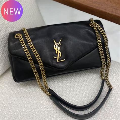 ysl 羊皮包